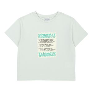 BZ21TS06MT 민트 라운드 티셔츠