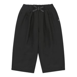 BZ22PT04BK 블랙 주름 와이드 팬츠