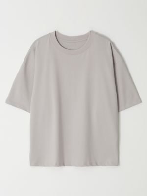 YEI Back Patch 1/2 TEE 연회색