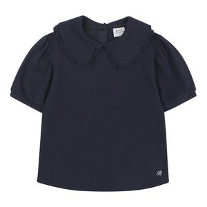 BZ22TS05NV 네이비 카라 골지변형 티셔츠
