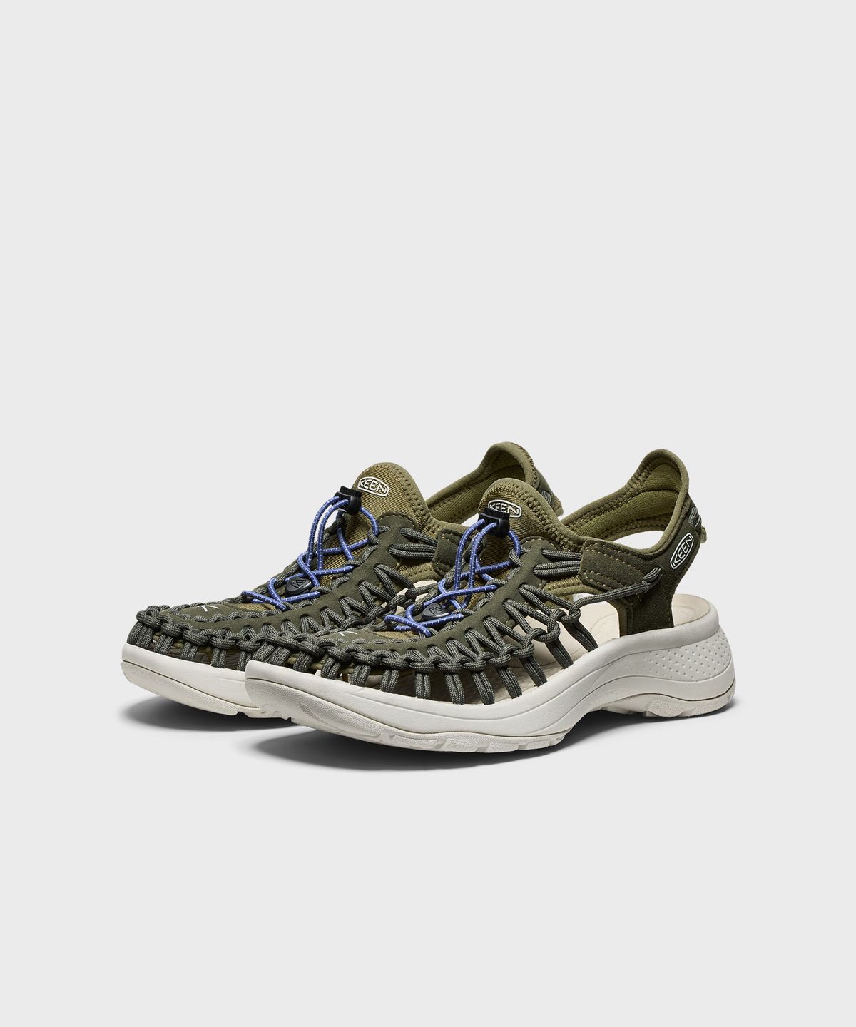 킨(KEEN) 유니크 아스토리아 여성 샌들 Forest Night/Skipper Blue