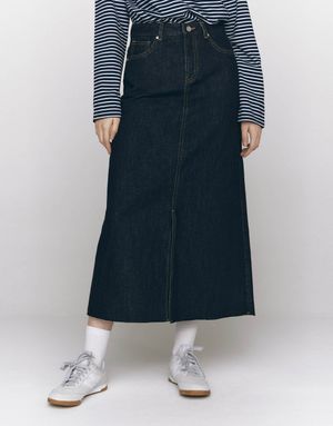 데님 롱 스커트 165541 [3color]