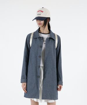 여자 오버핏 워싱데님 경량코트 2COLOR