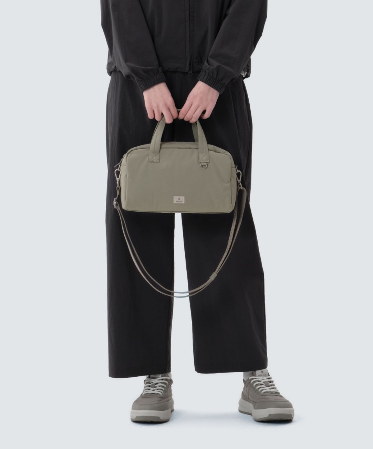 스노우피크 어패럴(SNOWPEAK APPAREL) 브라이트 볼링백 (S25SWFCB78) Tan Gray