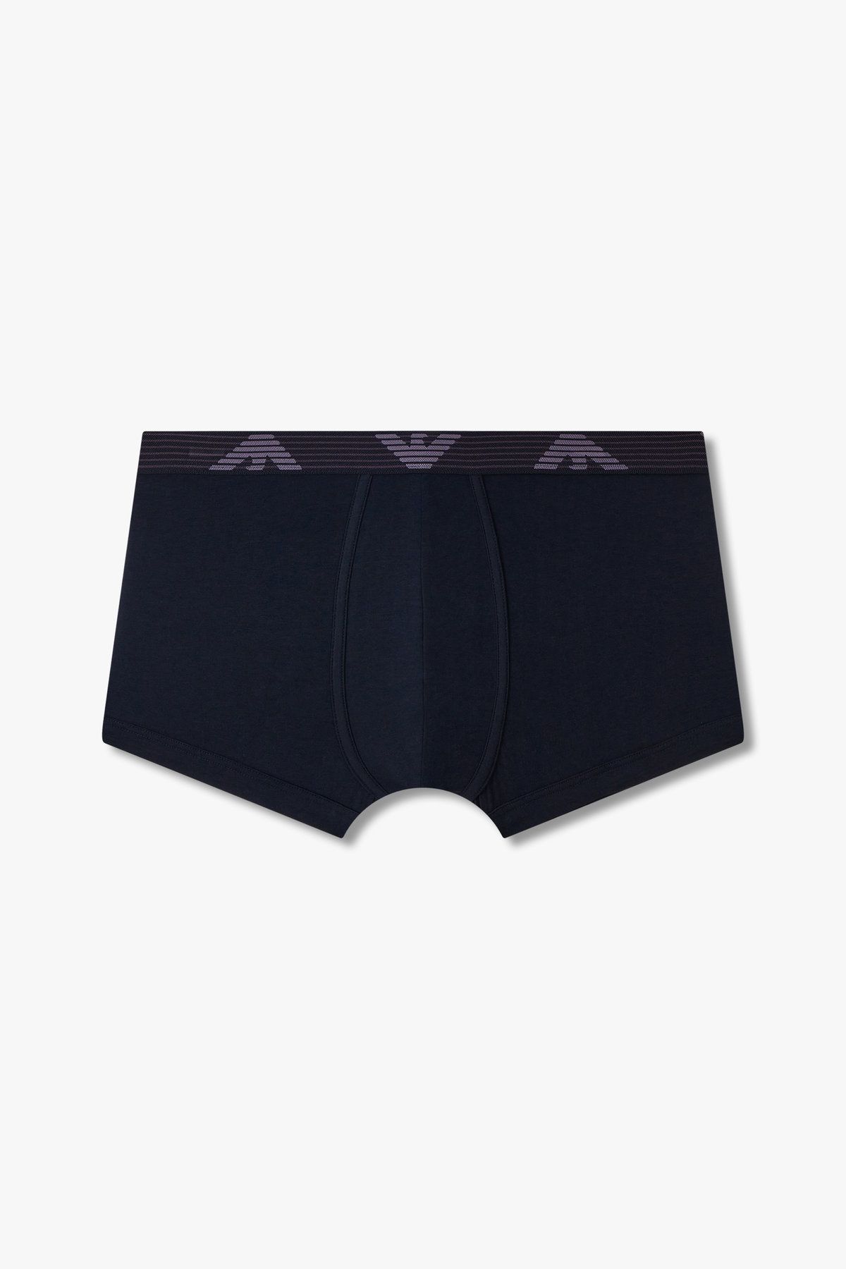 엠포리오 아르마니 언더웨어(EMPORIO ARMANI UNDERWEAR) 남성 스트라이프 밴딩 코튼 드로즈 _다크 블루 0815112012