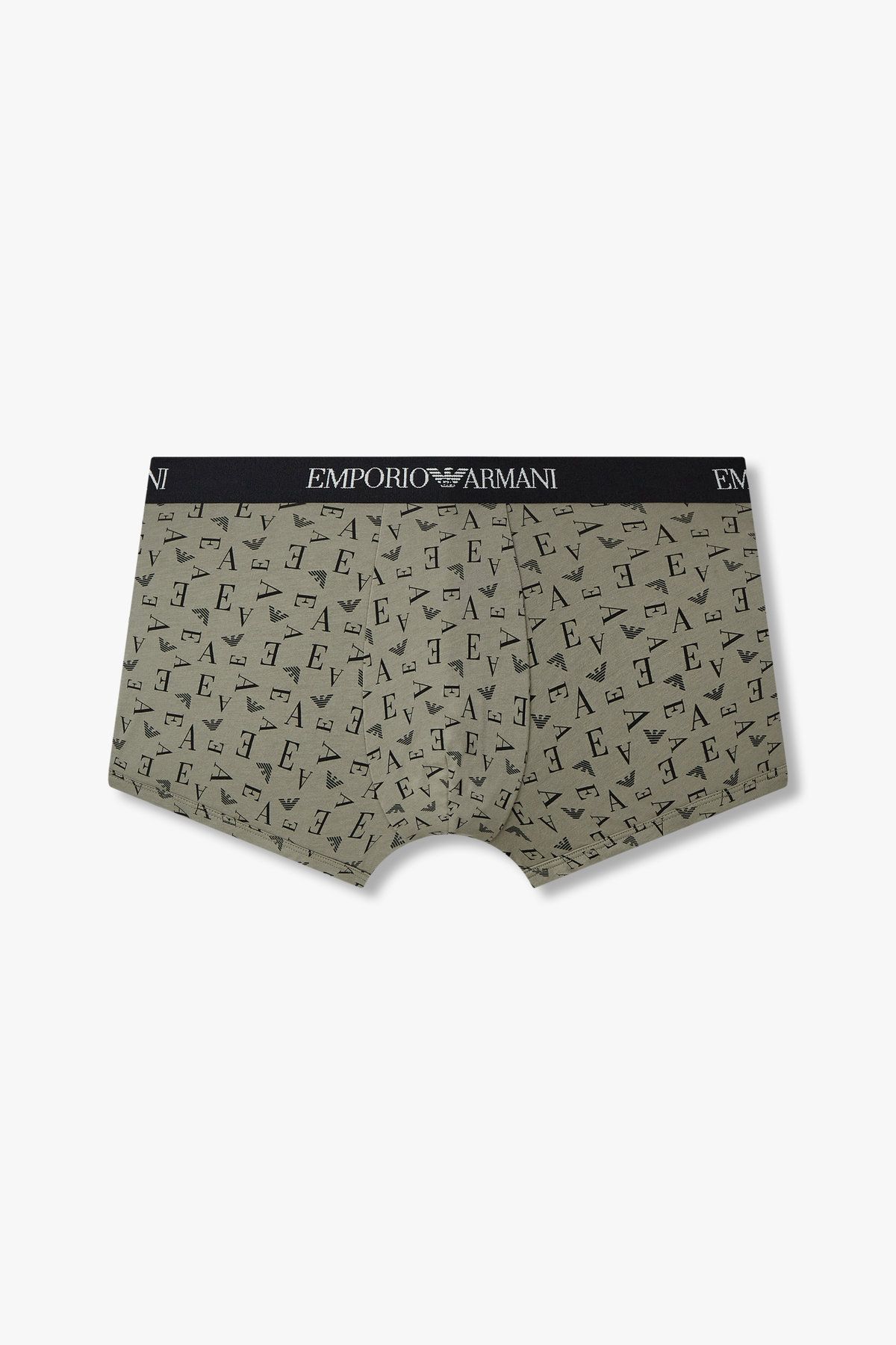 엠포리오 아르마니 언더웨어(EMPORIO ARMANI UNDERWEAR) 남성 어시메트릭 패턴 코튼 드로즈 _카무플라주 그린 0815112328