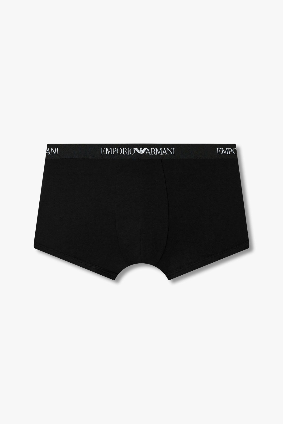 엠포리오 아르마니 언더웨어(EMPORIO ARMANI UNDERWEAR) 남성 로고 밴딩 솔리드 코튼 드로즈 _블랙 0815112323