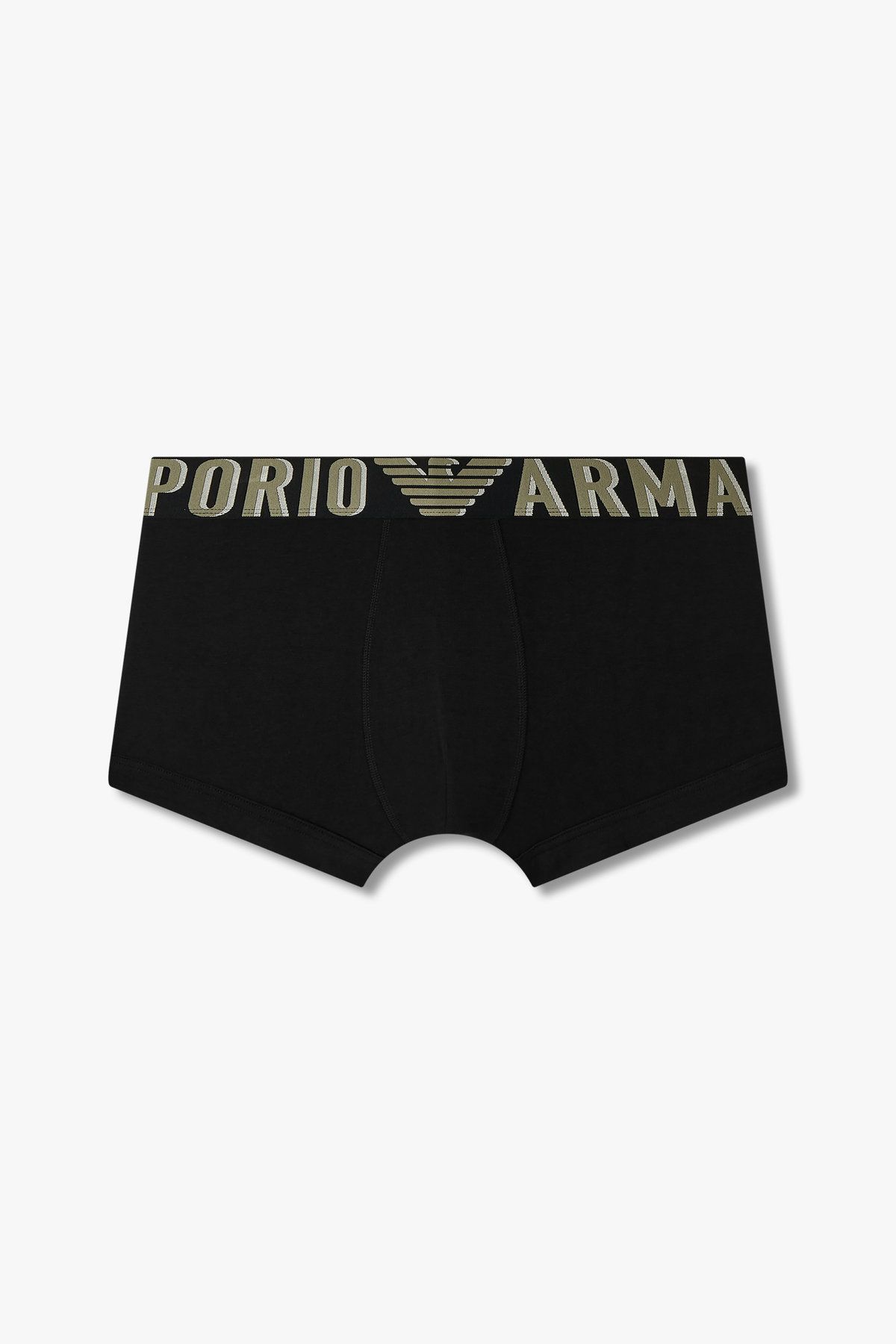 엠포리오 아르마니 언더웨어(EMPORIO ARMANI UNDERWEAR) 남성 볼드 로고 밴딩 코튼 드로즈 _블랙 0815112009