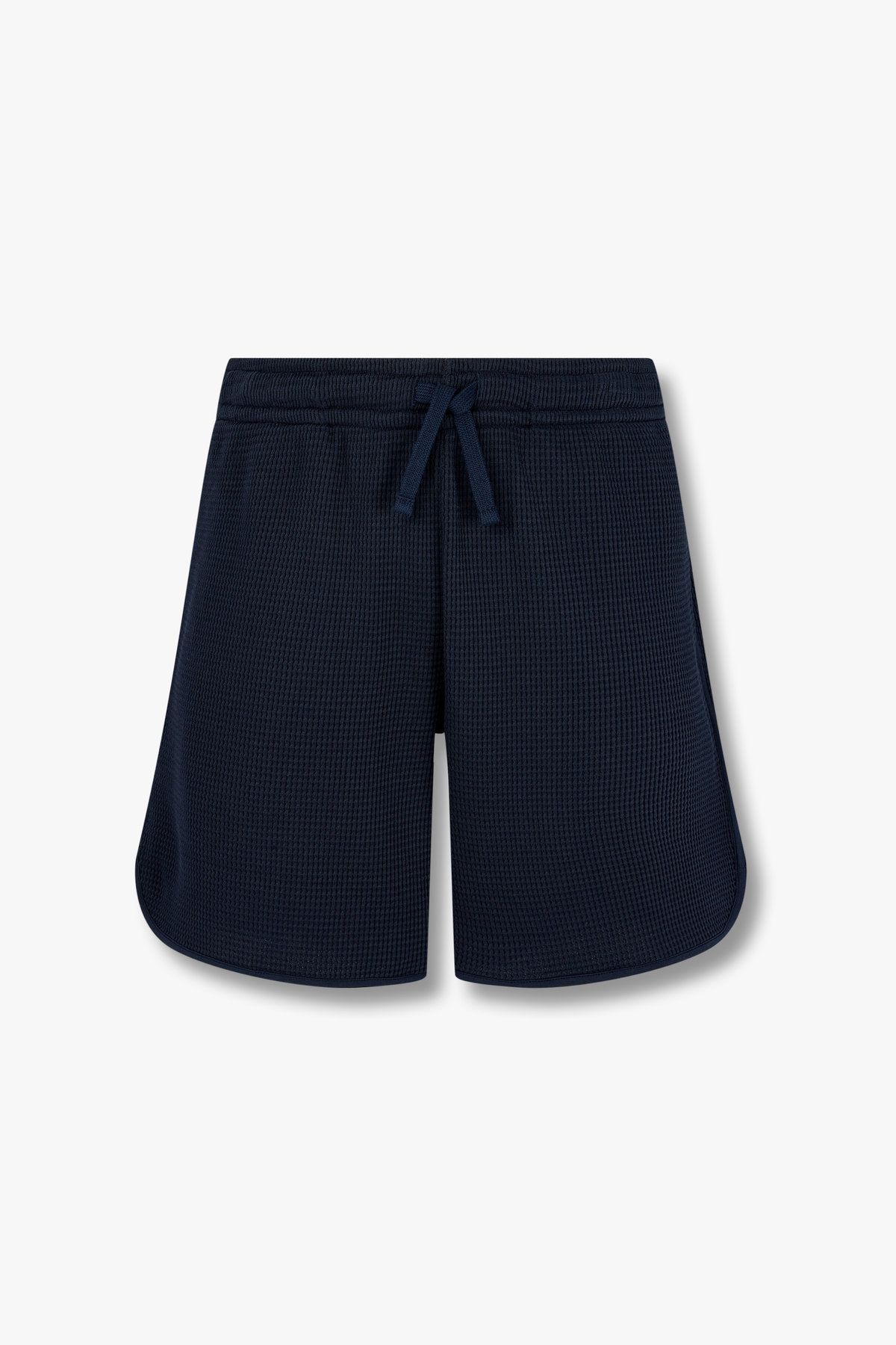 엠포리오 아르마니 언더웨어(EMPORIO ARMANI UNDERWEAR) 남성 로고 라벨 텍스처드 라운지 쇼츠 _다크 블루 0815131031
