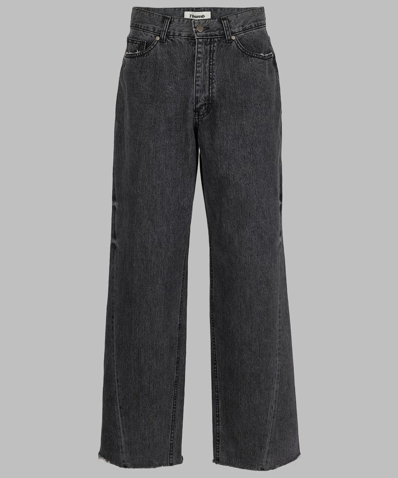 CURVED LINE ROUGH DENIM 10