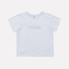 MAUER EDGE POINT LOGO CROP TEE (SKY BLUE)