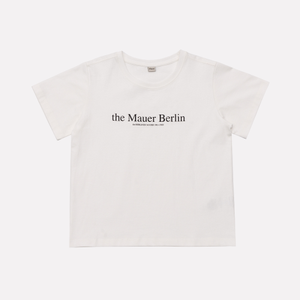 MAUER POINT LOGO CROP TEE (WHITE)