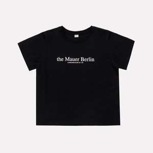 MAUER POINT LOGO CROP TEE (BLACK)