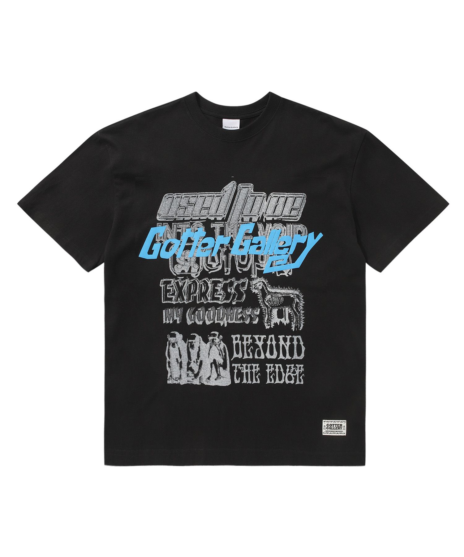 ★2025SS新作★GOTTER GALLERY★UTOPIA TYPO GRAPHIC T-SHIRTS MUSINSA | GOTTER GALLERY UTOPIA TYPO GRAPHIC T-SHIRTS_BR