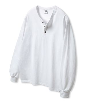 3버튼 헨리넥 무지 긴팔티 AVT944 (3 COLOR)