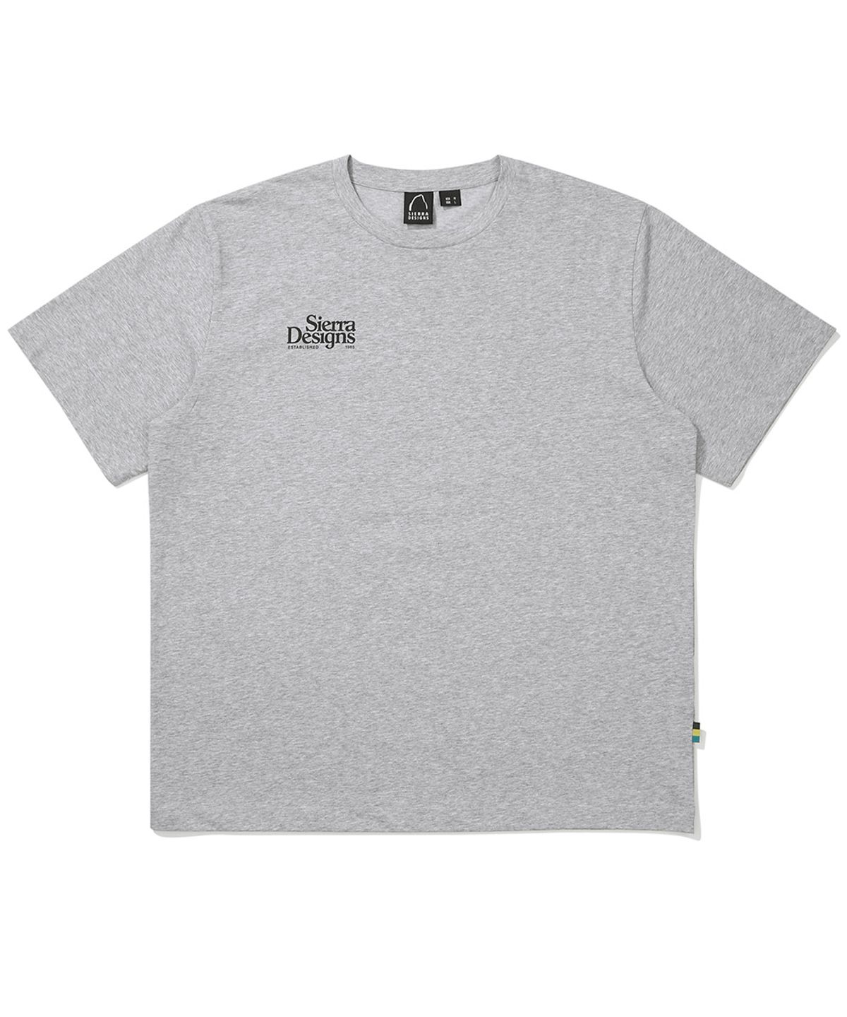 시에라디자인(SIERRA DESIGNS) 리치몬드 로고 칠라이트(CHILL-LITE) 반팔티셔츠 MELANGE GREY