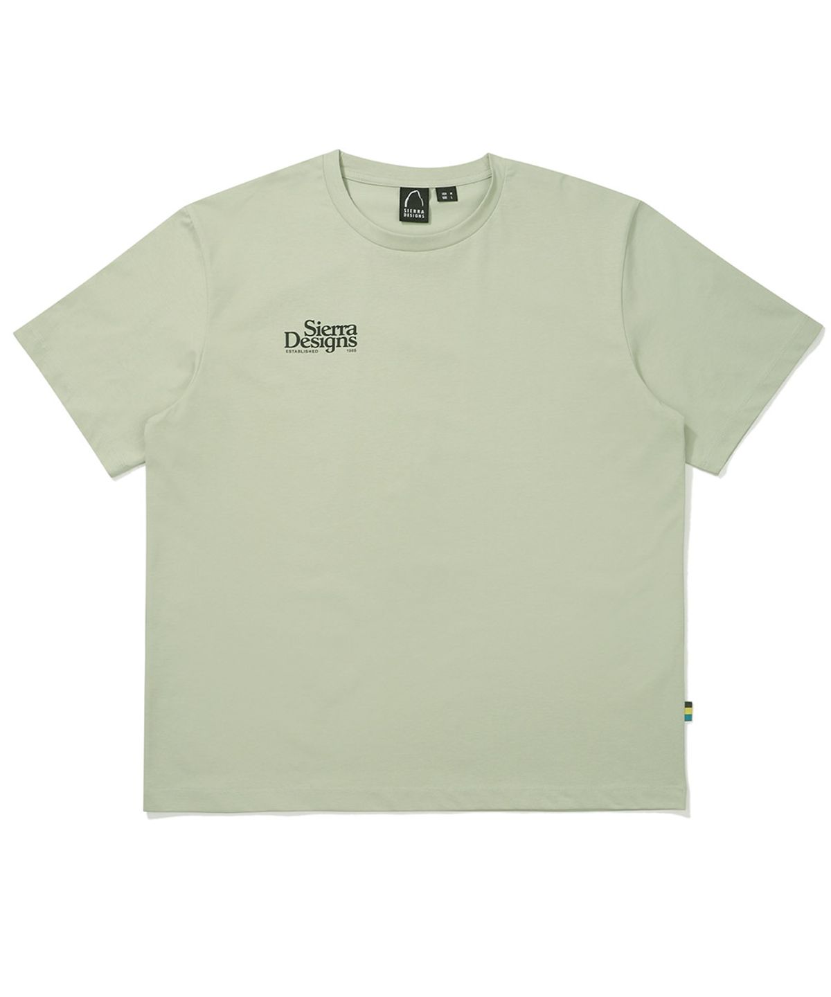 시에라디자인(SIERRA DESIGNS) 리치몬드 로고 칠라이트(CHILL-LITE) 반팔티셔츠 MINT GREEN