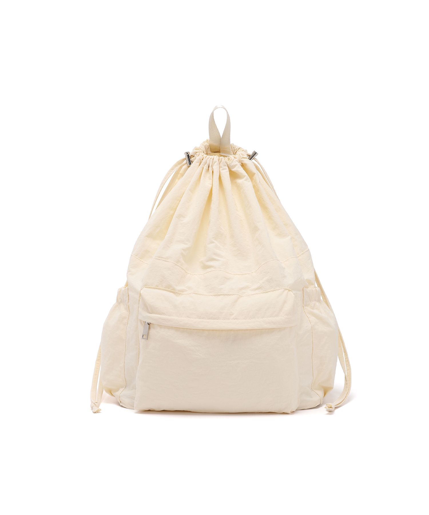 ストリングバックパック★ROIDESROIS★STRING POCKET IVORY ストリングバックパック☆ROIDESROIS☆STRING POCKET IVORY