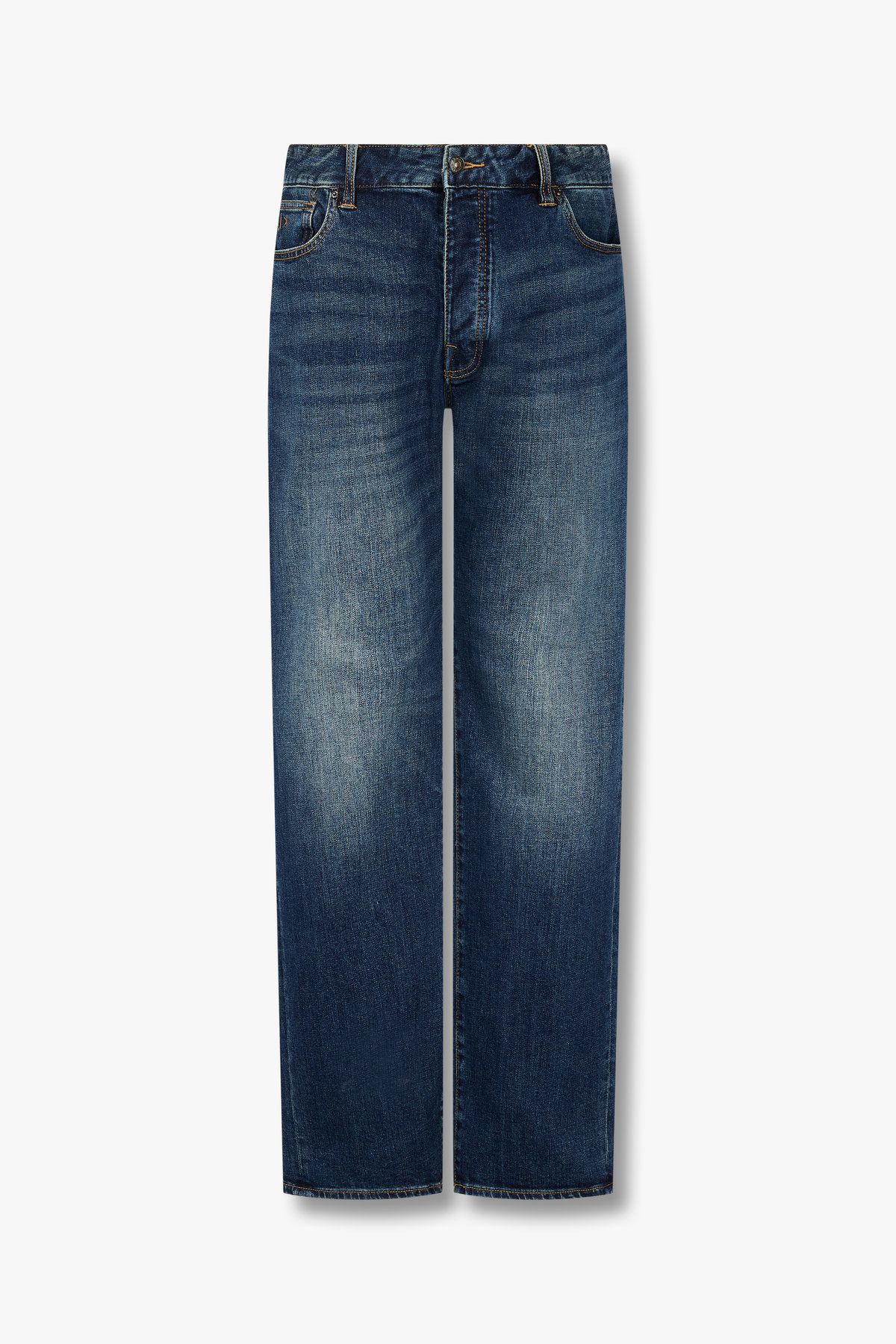 아르마니 익스체인지(ARMANI EXCHANGE) 남성 스트레치 릴랙스트 핏 데님 팬츠 _블루 A415140011