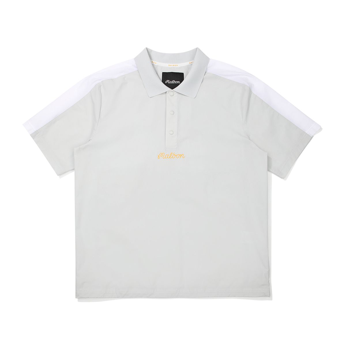 말본 골프(MALBON GOLF) M 카라 스냅 아노락 LIGHT GRAY (MAN)