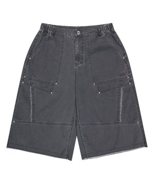 스트럭쳐 코튼 워싱 버뮤다 팬츠-더스티 핑크