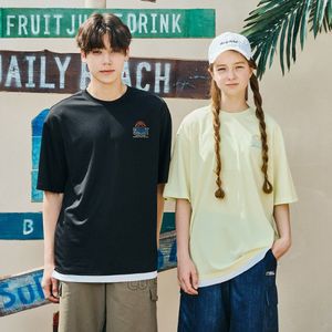 주니어 베스킷볼 아트웍 레이어드 반팔 티셔츠