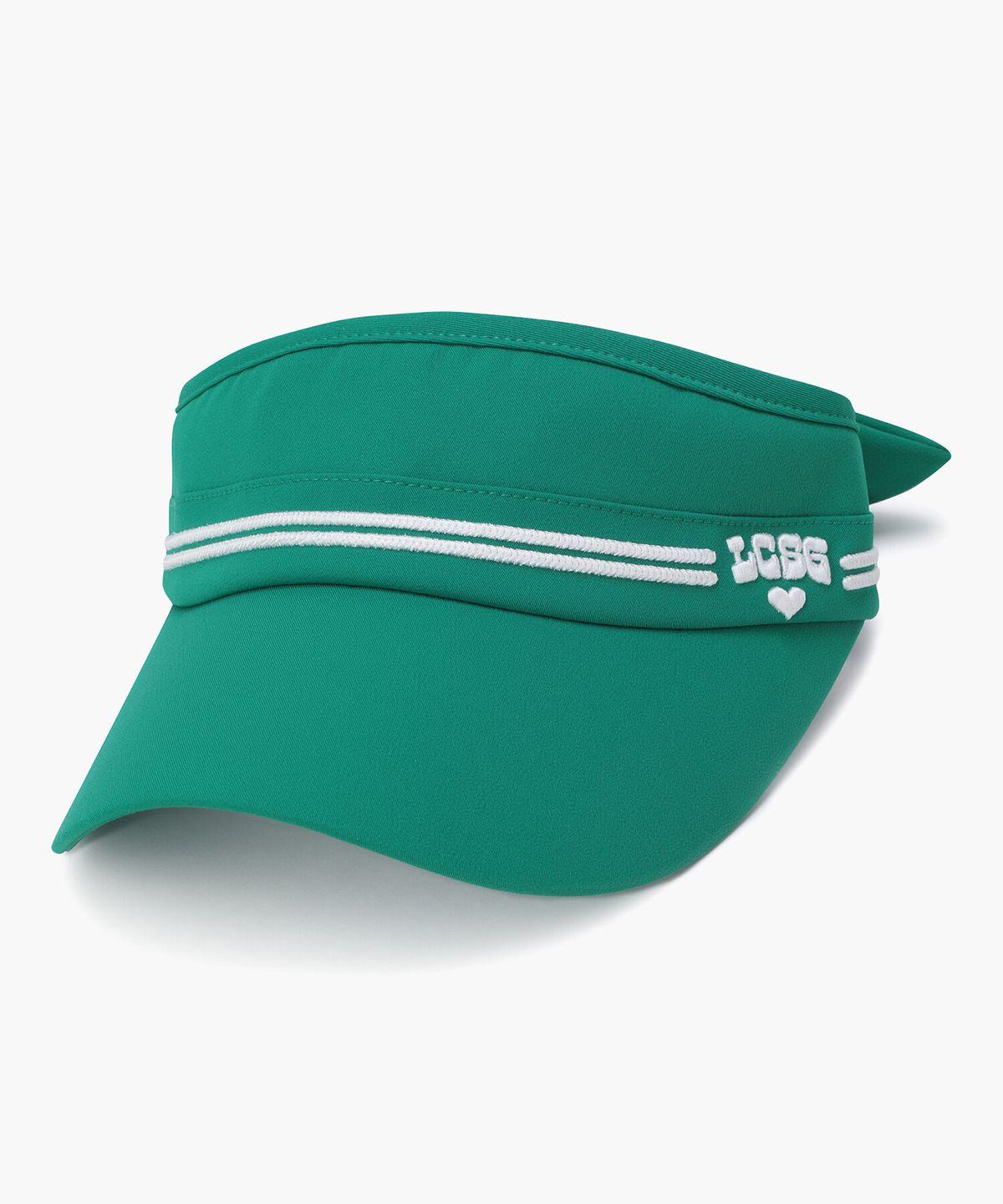 르꼬끄 골프(LECOQ GOLF) 여성 더블라인 에센셜 선바이저 (GQ222LSV41)