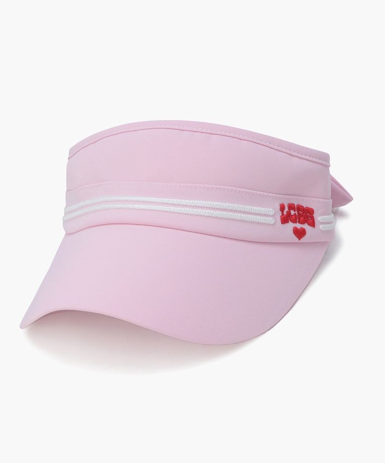 여성 더블라인 에센셜 선바이저 (GQ222LSV41)