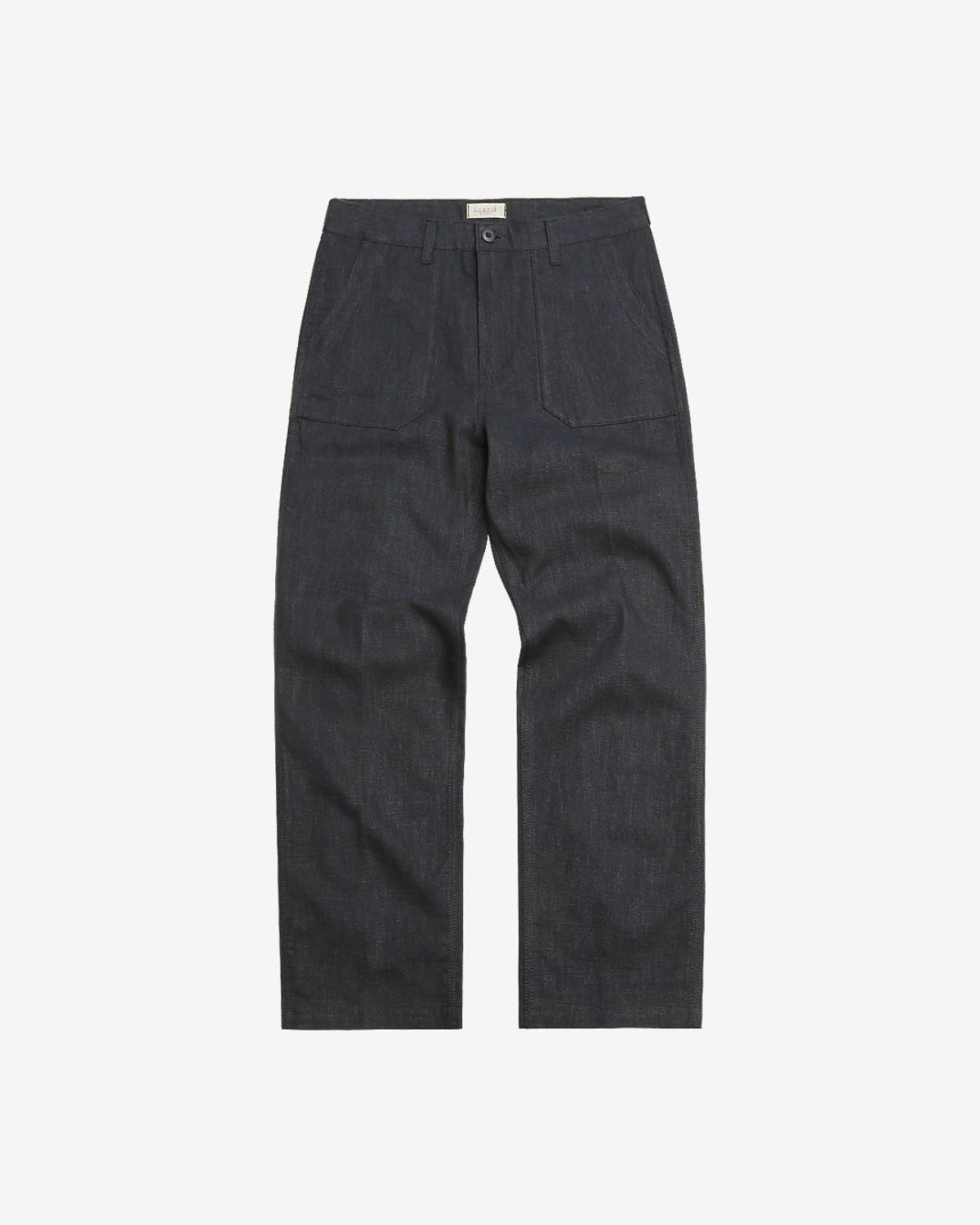솔티(SORTIE) Utility Linen Fatigue Pants (Charcoal)