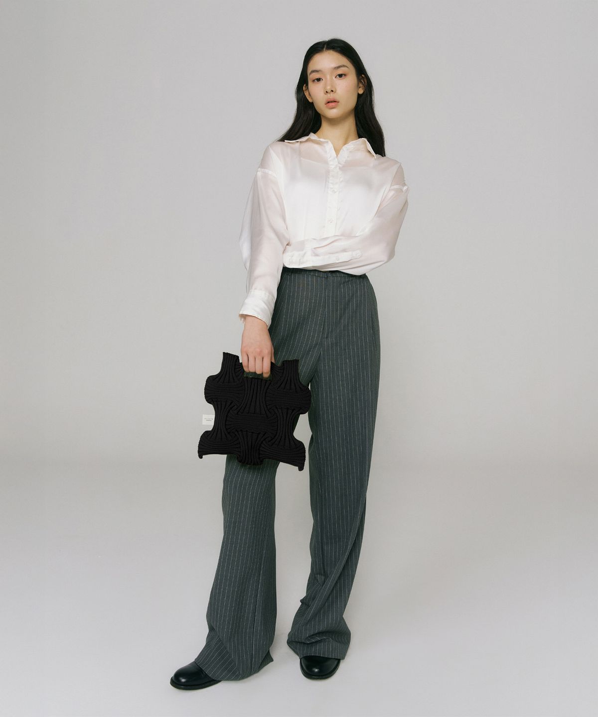 플리츠마마(PLEATSMAMA) 뉴보우백 블랙