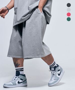 P2526 피그다잉 절개 버뮤다팬츠 [4COLOR]