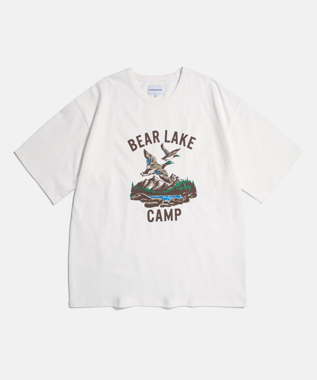 에스피오나지(ESPIONAGE) Duck Camp Heavyweight Tee Off White