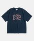 ESP.College Logo Heavyweight Tee Navy