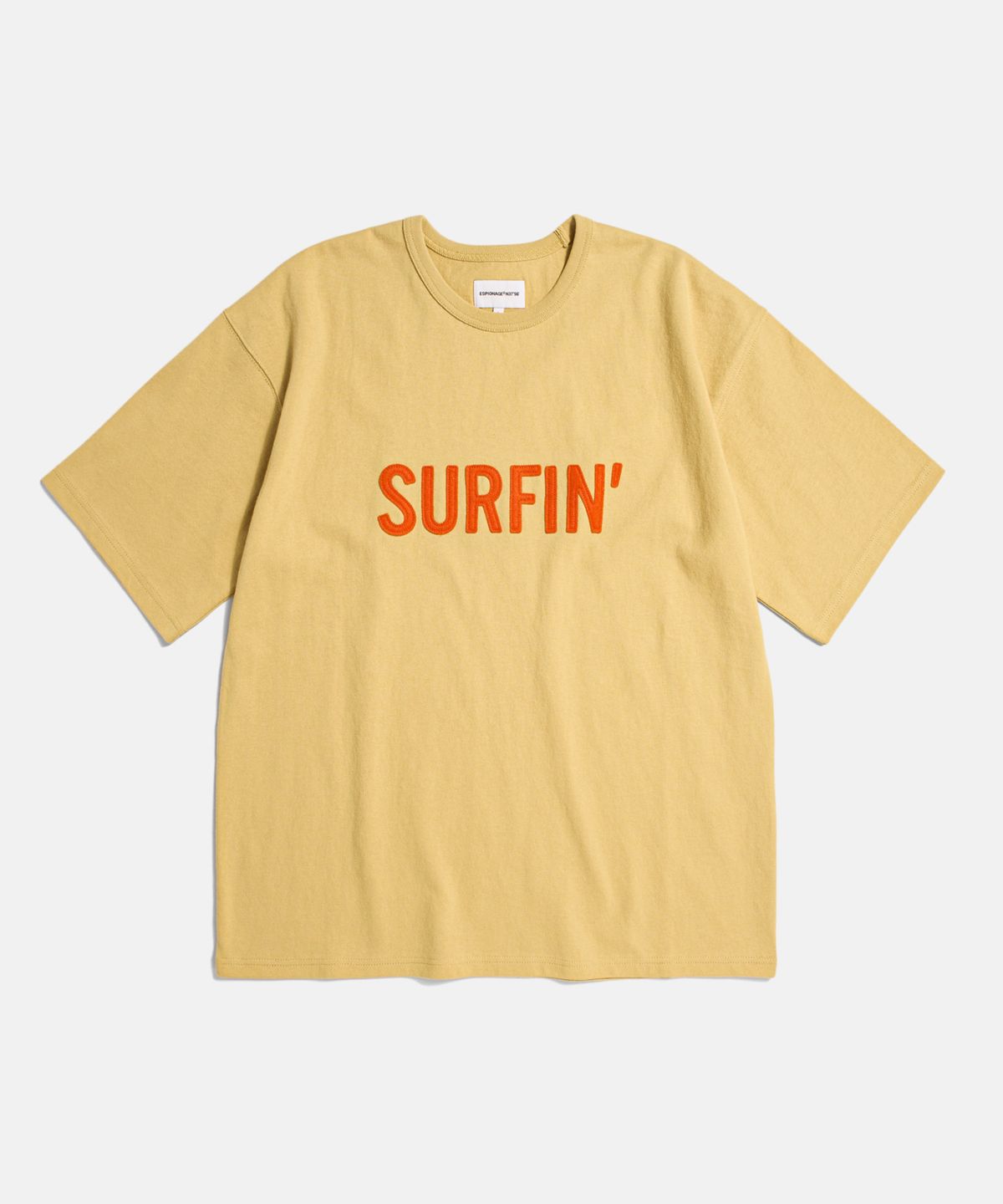 에스피오나지(ESPIONAGE) Surfin Heavyweight Tee Vintage Yellow