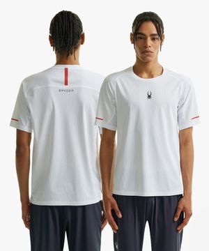 공용 러닝 프로웹 티셔츠 SPHMCNRS232UWHT