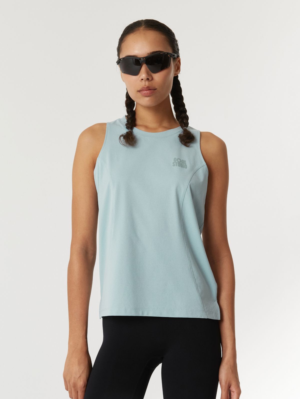 골스튜디오(GOALSTUDIO) WS AIR DRY SLEEVELESS-SKY BLUE