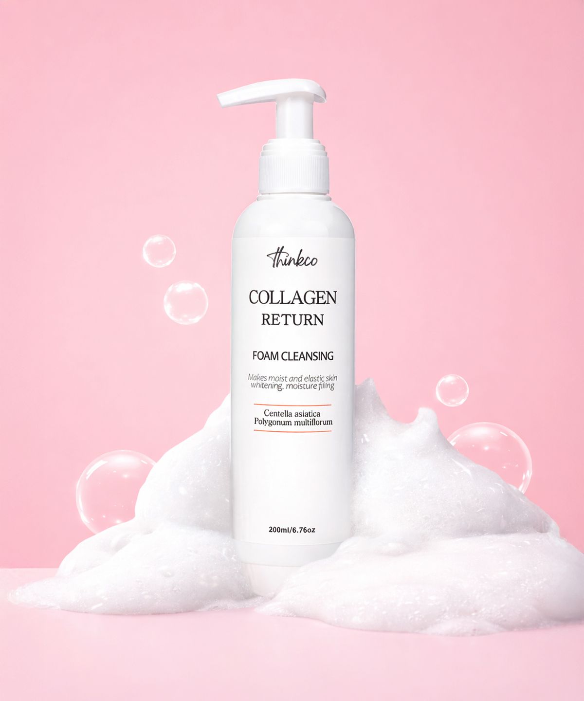 띵코(THINKCO) 콜라겐 리턴 폼클렌징 200ml