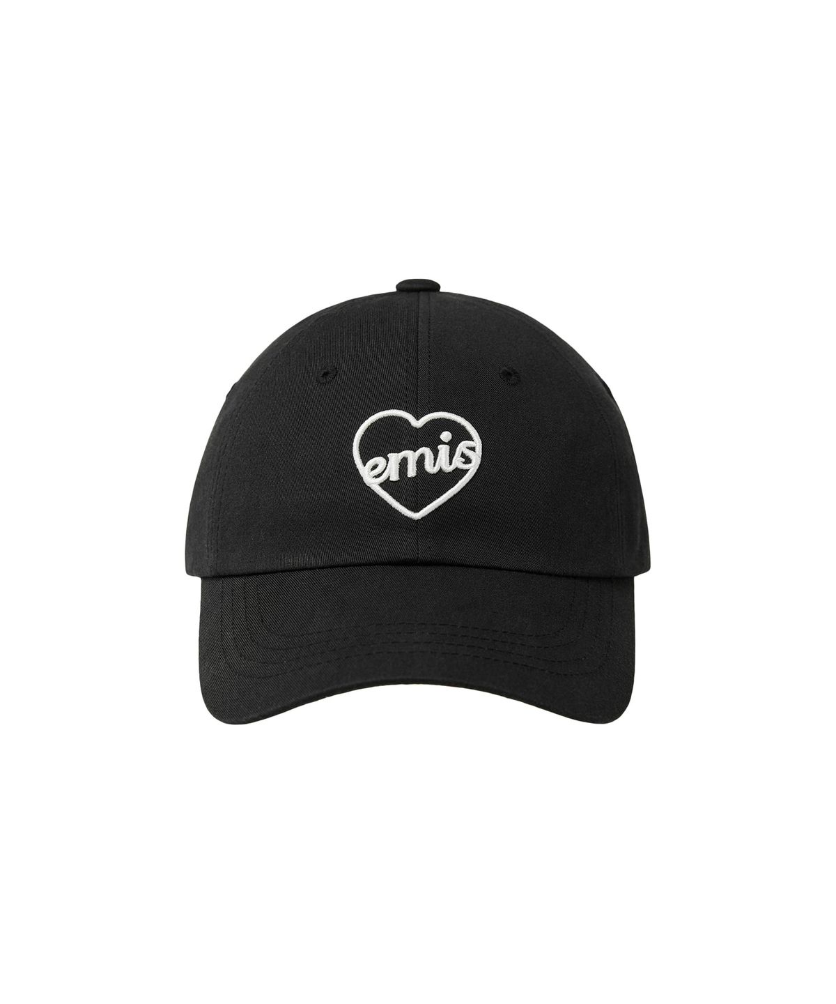 이미스(EMIS) HEART BALL CAP-BLACK/WHITE