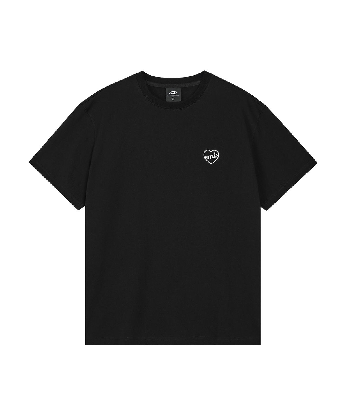 이미스(EMIS) HEART T-SHIRT-BLACK