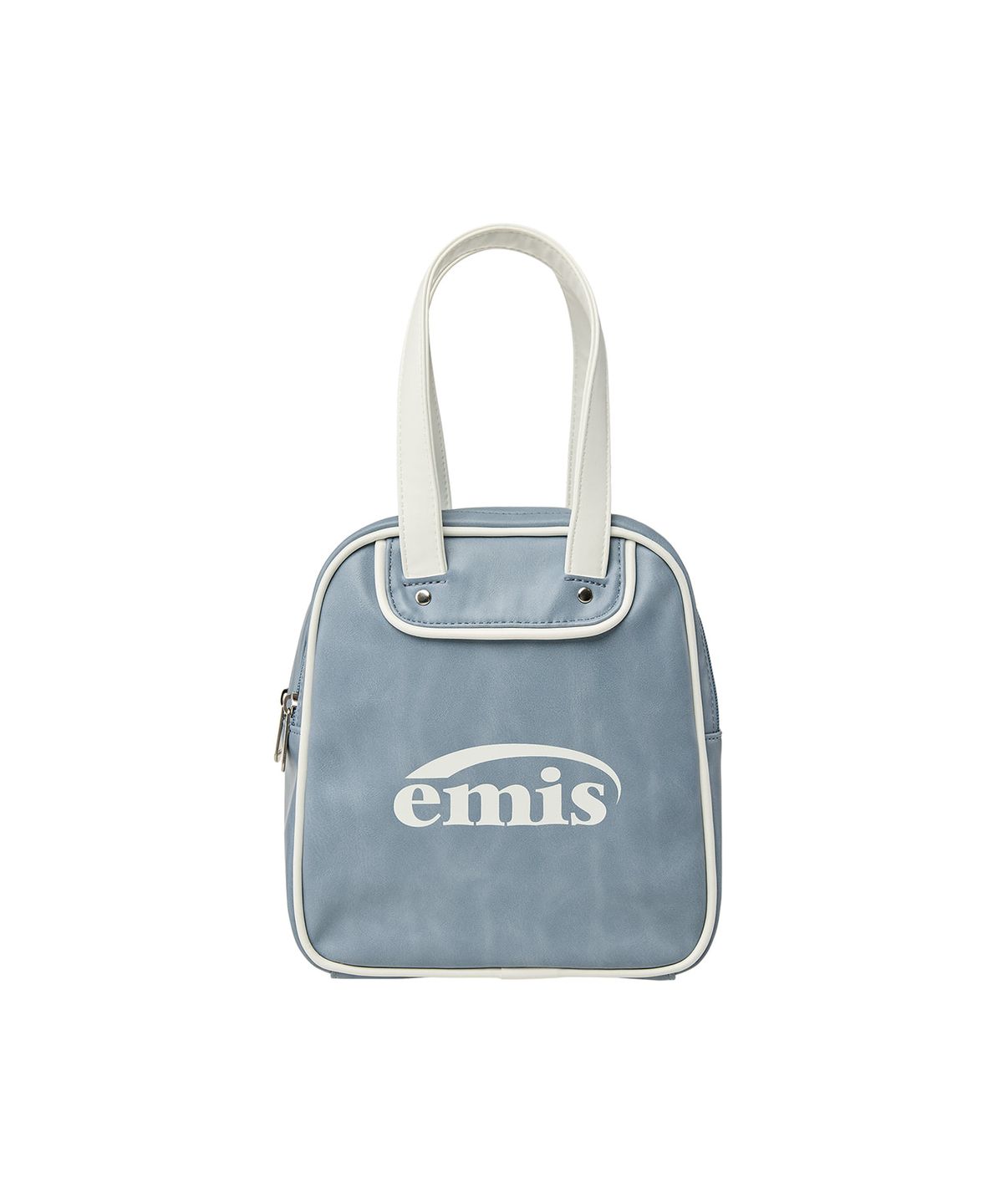 이미스(EMIS) VINTAGE SQUARE BOWLING BAG-SKY BLUE