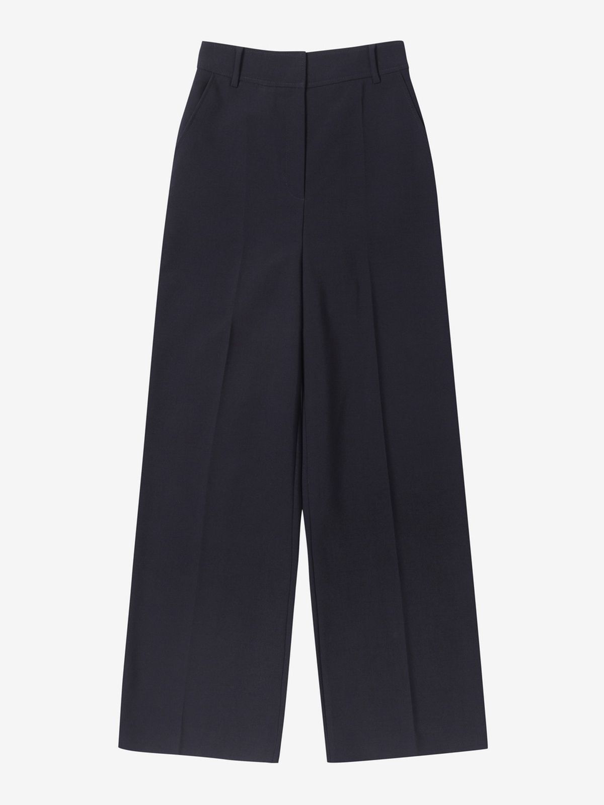 엘유브이엠(LUVM) HIGH-RISED STRAIGHT PANT_NAVY