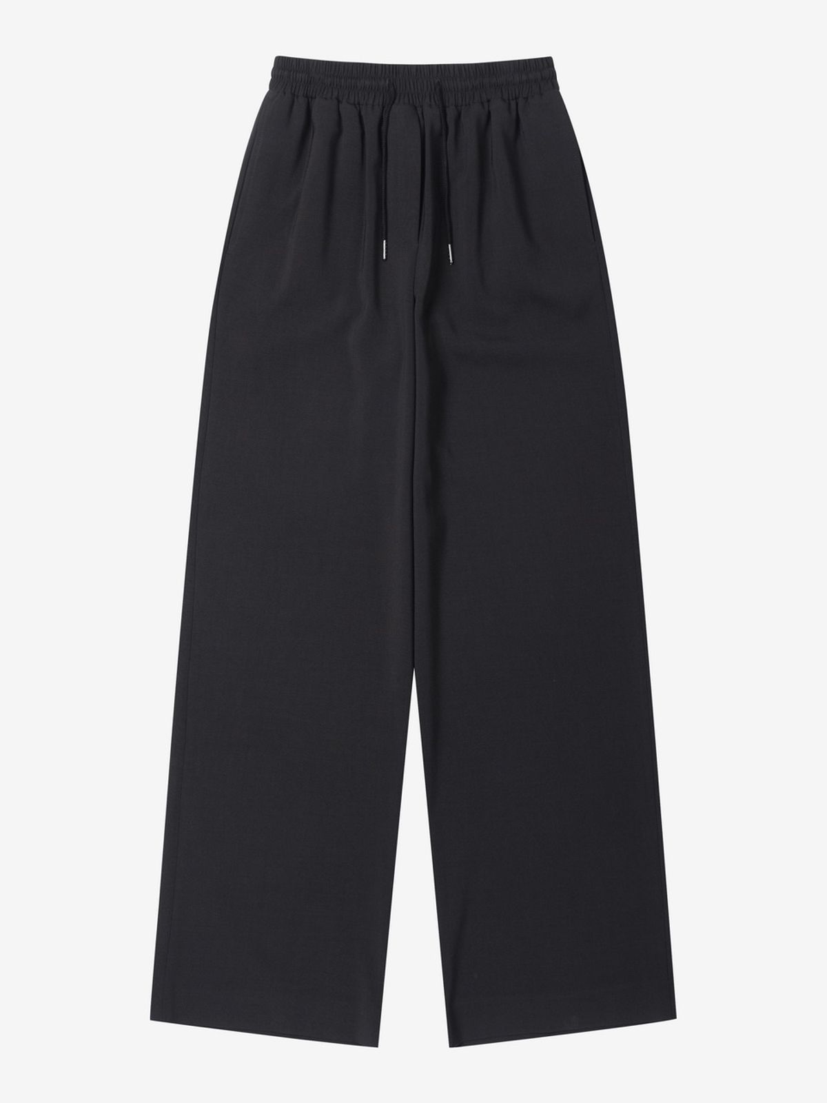 엘유브이엠(LUVM) WIDE LONG BANDING PANTS_BLACK