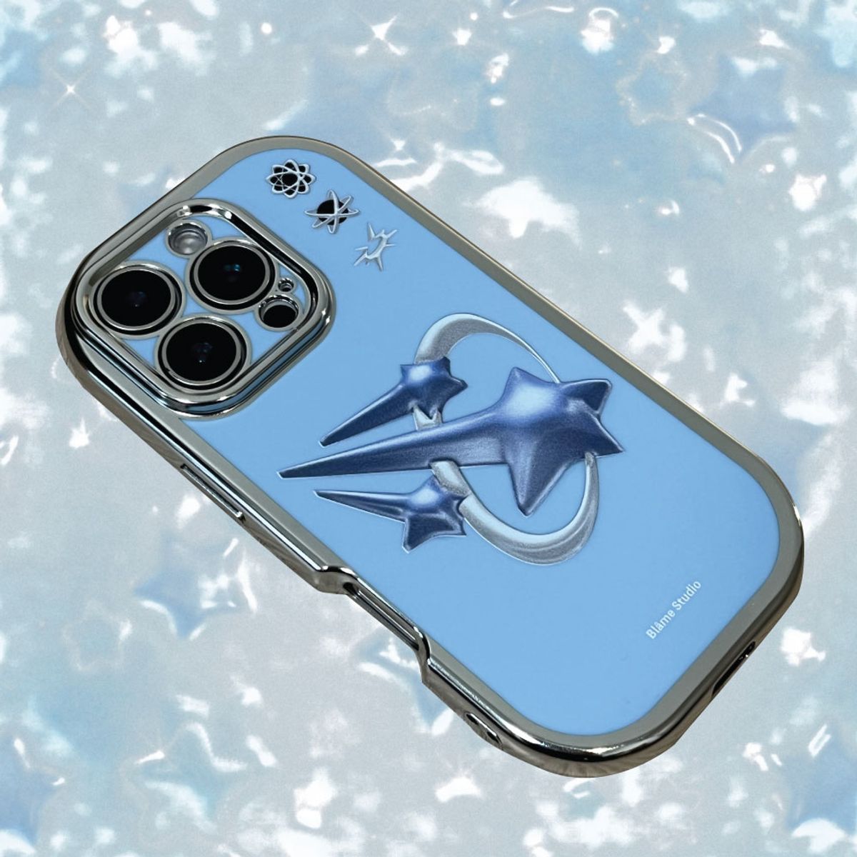 블레임 스튜디오(BLAMESTUDIO) Three star Blue Metallic Case (V2)