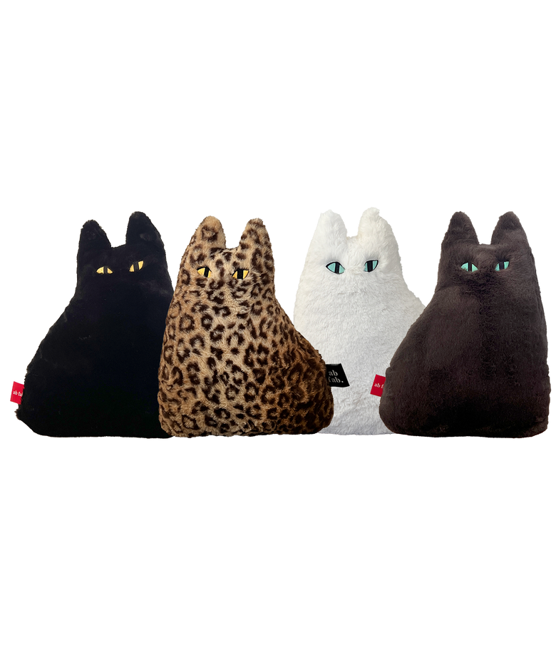 살찐 고양이 쿠션 빅 (4 colors)