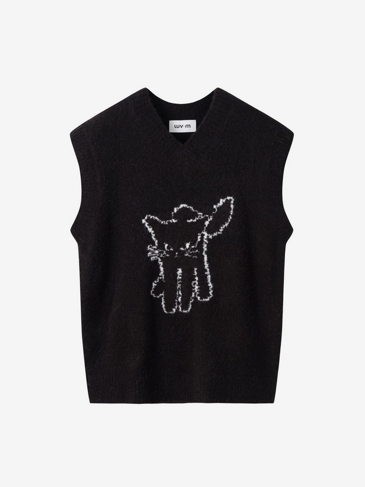 엘유브이엠(LUVM) LUVMITCHI VEST UNISEX_BLACK