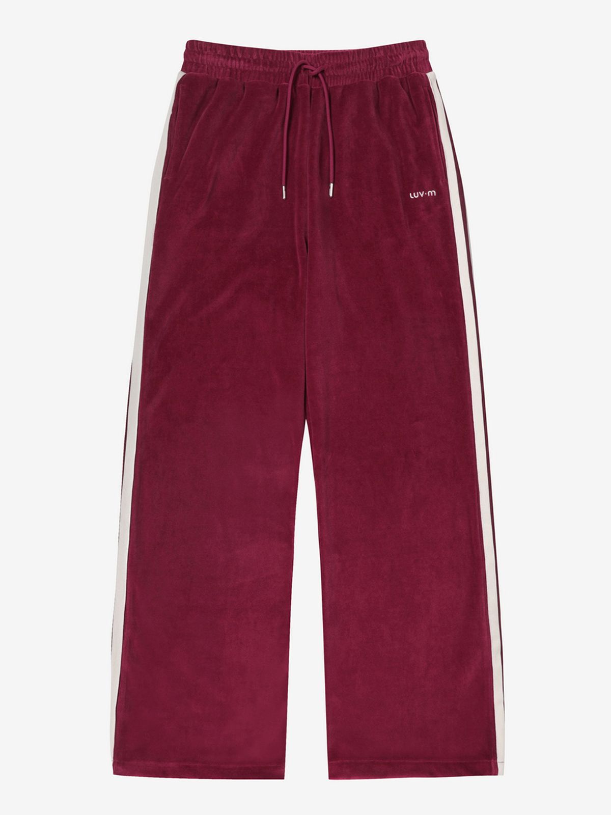 엘유브이엠(LUVM) STRING LINE PANTS_WINE