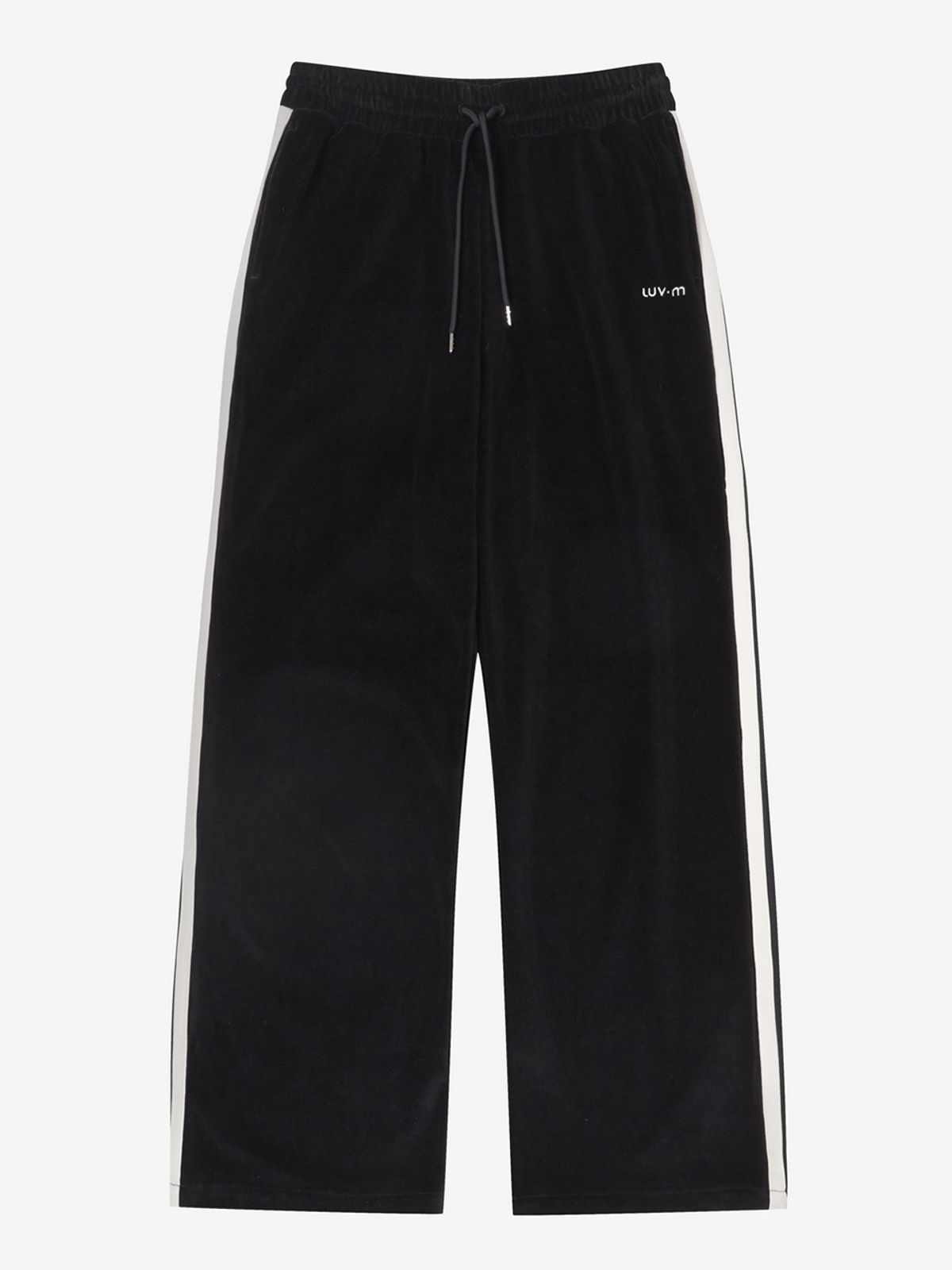 엘유브이엠(LUVM) STRING LINE PANTS_BLACK