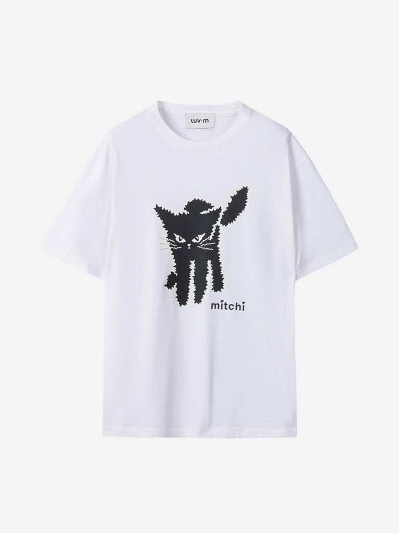 LUVMITCHI T-SHIRT_WHITE