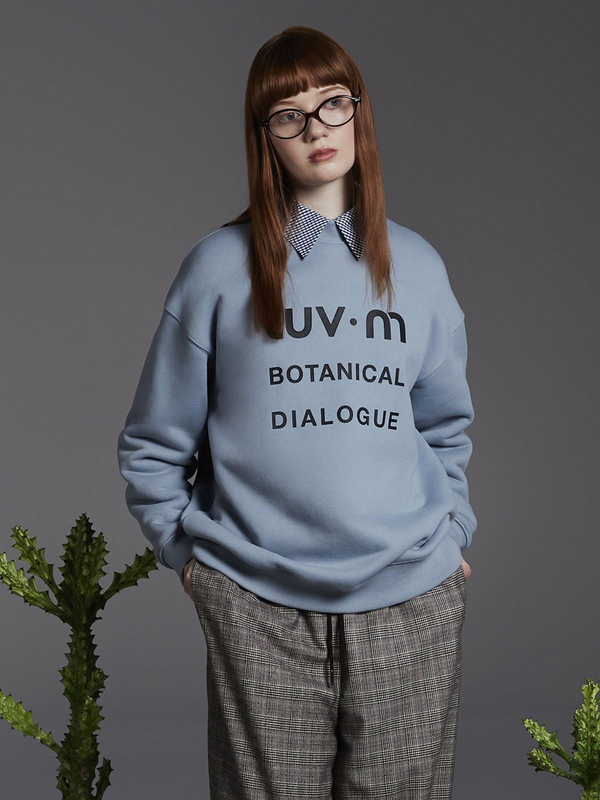 엘유브이엠(LUVM) LUV.M SIMBOLIZE SWEATSHIRT_SKY BLUE