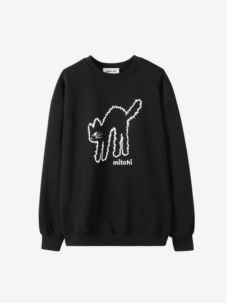LUVMITCHI SWEATSHIRT_BLACK